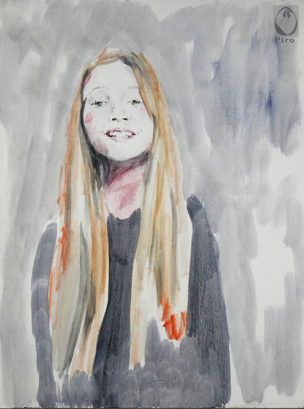 oil on canvas - olio su tela di Piro